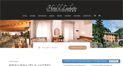 Desktop Screenshot of hotelillaghetto.it